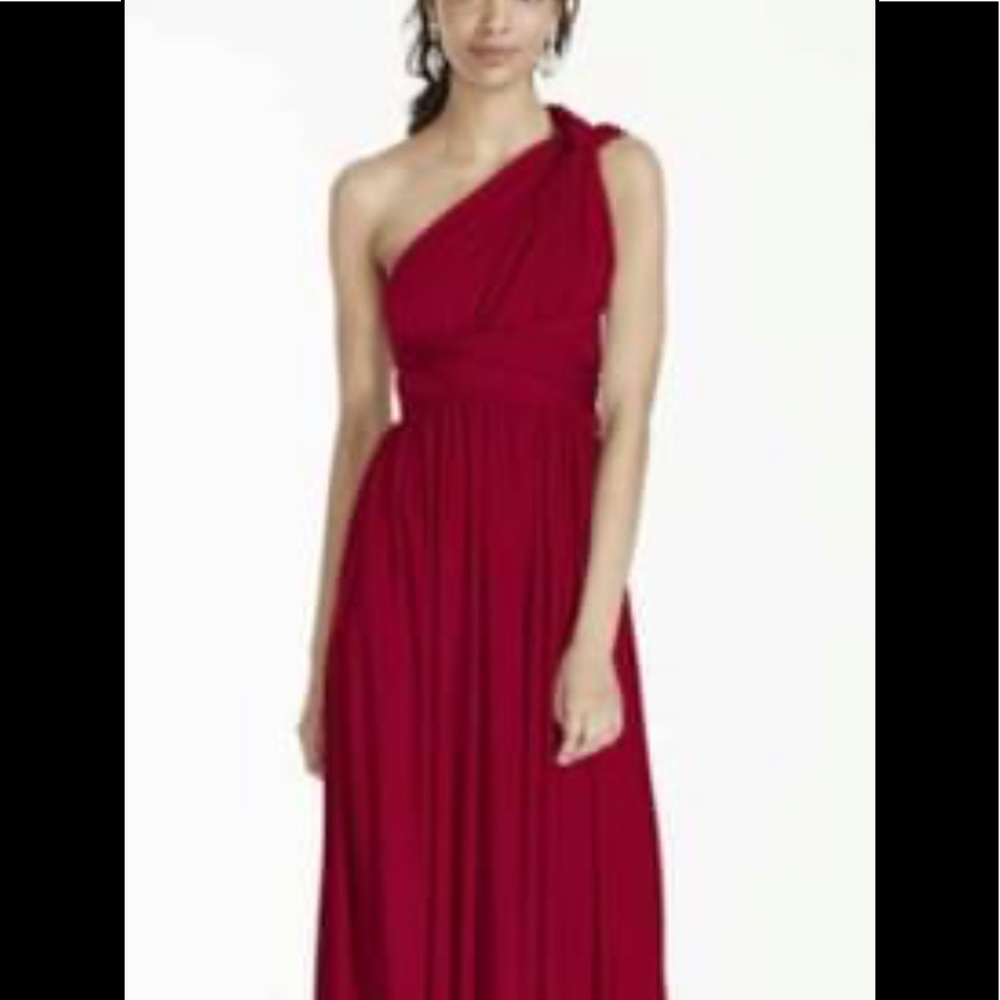 Red Elegant gown